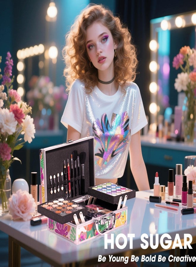 Hot Sugar Makeup Kit for Women Full Kit, Teen Girls Makeup Set Ages 8-16 for Birthday & Christmas (Tropical) - Image 5